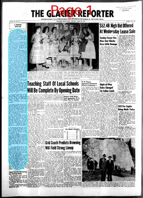 Page thumbnail for The Glacier Reporter