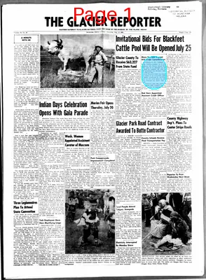 Page thumbnail for The Glacier Reporter