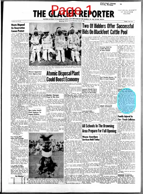 Page thumbnail for The Glacier Reporter