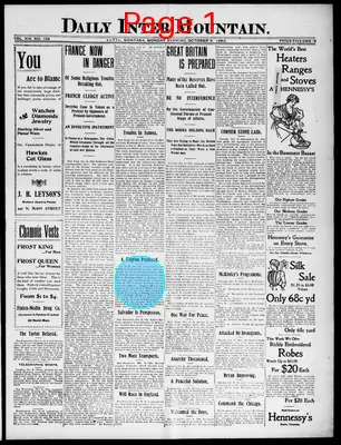 Page thumbnail for Daily Inter Mountain