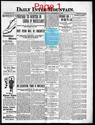Page thumbnail for Daily Inter Mountain