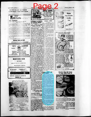 Page thumbnail for The Camas Hot Springs Exchange