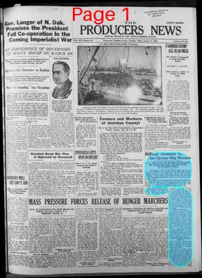 Page thumbnail for The Producers News