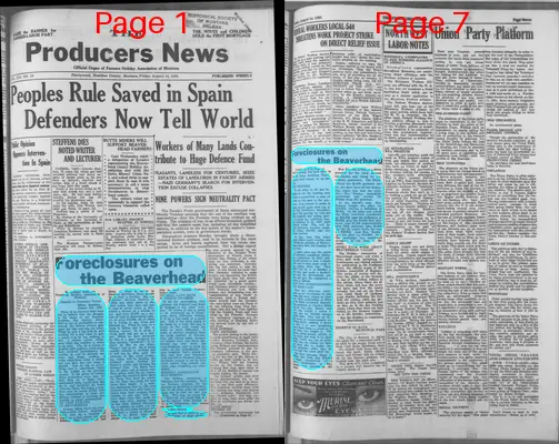 Page thumbnail for The Producers News