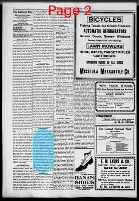 Page thumbnail for The Kalispell Bee