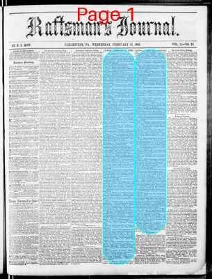 Page thumbnail for Raftsman's Journal