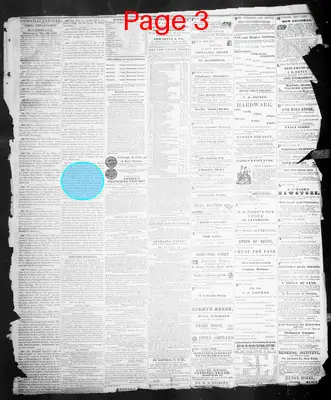 Page thumbnail for Columbia Democrat And Star Of The North