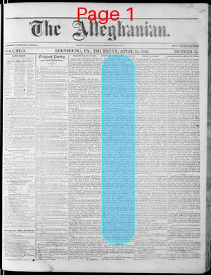 Page thumbnail for The Alleghanian