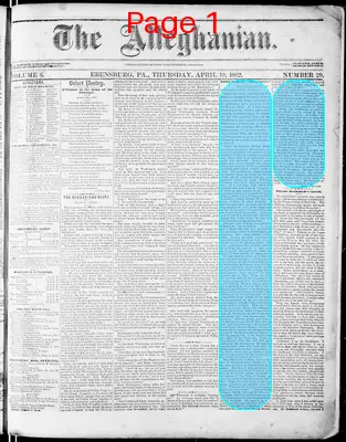 Page thumbnail for The Alleghanian