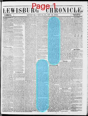 Page thumbnail for Lewisburg Chronicle