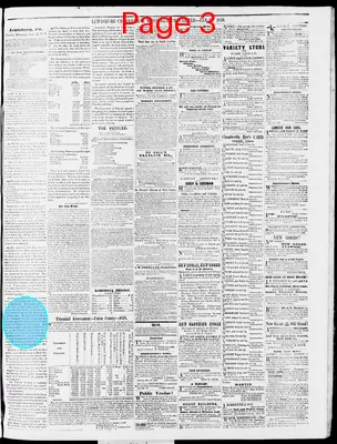 Page thumbnail for Lewisburg Chronicle