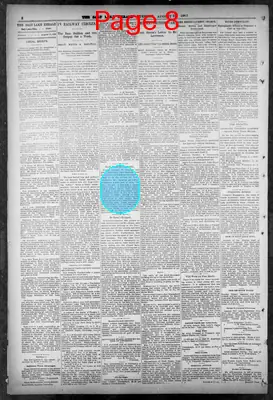 Page thumbnail for The Salt Lake Herald