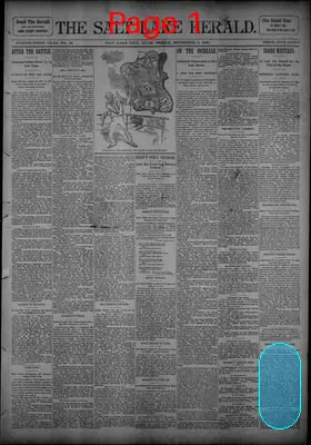 Page thumbnail for The Salt Lake Herald