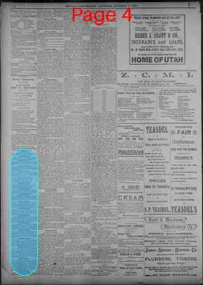 Page thumbnail for The Salt Lake Herald