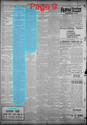 Page thumbnail for The Salt Lake Herald