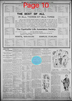 Page thumbnail for The Salt Lake Herald