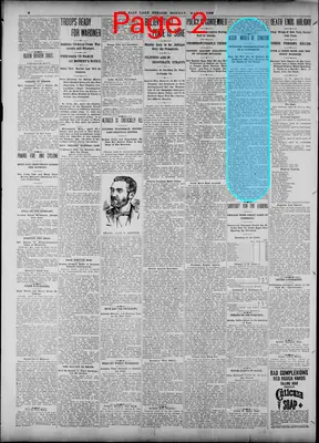 Page thumbnail for The Salt Lake Herald