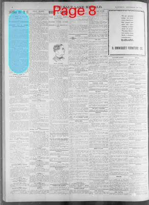 Page thumbnail for The Salt Lake Herald