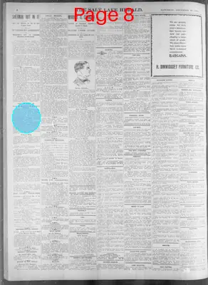 Page thumbnail for The Salt Lake Herald