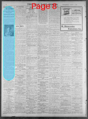 Page thumbnail for The Salt Lake Herald