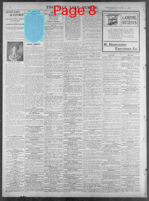 Page thumbnail for The Salt Lake Herald