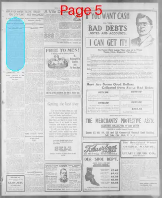 Page thumbnail for The Salt Lake Herald