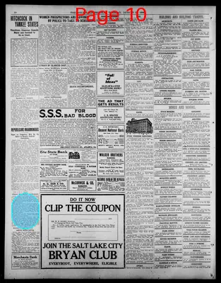 Page thumbnail for The Salt Lake Herald