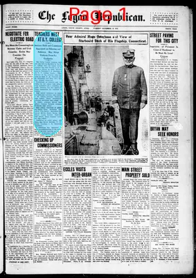 Page thumbnail for The Logan Republican