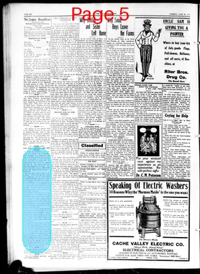 Page thumbnail for The Logan Republican