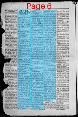 Page thumbnail for Iron County News