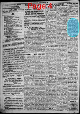 Page thumbnail for The Goldfield News