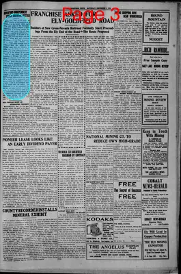 Page thumbnail for The Goldfield News