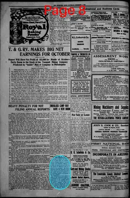 Page thumbnail for The Goldfield News