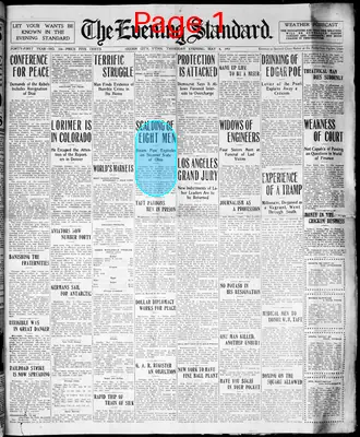 Page thumbnail for The Evening Standard