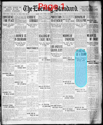 Page thumbnail for The Evening Standard