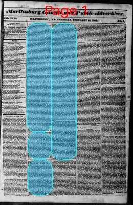 Page thumbnail for Martinsburg Gazette And Public Advertiser