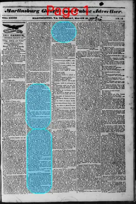 Page thumbnail for Martinsburg Gazette And Public Advertiser