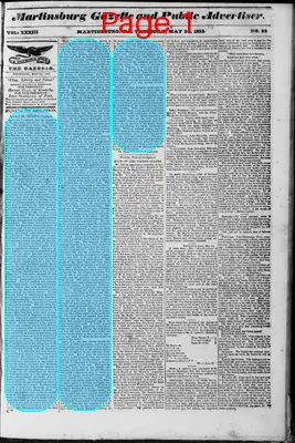 Page thumbnail for Martinsburg Gazette And Public Advertiser