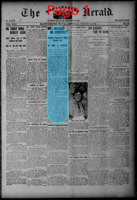 Page thumbnail for Martinsburg Herald