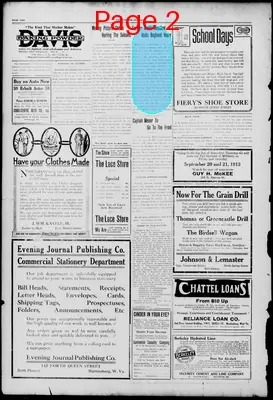 Page thumbnail for Evening Journal