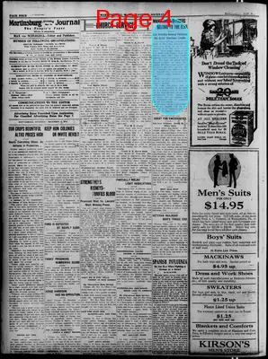 Page thumbnail for Martinsburg W Va Evening Journal