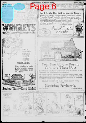 Page thumbnail for Martinsburg W Va Evening Journal