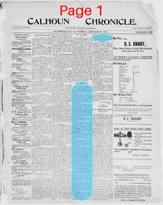 Page thumbnail for The Calhoun Chronicle