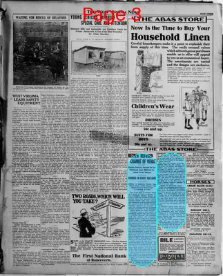 Page thumbnail for The West Virginia News