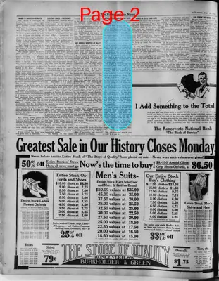 Page thumbnail for The West Virginia News