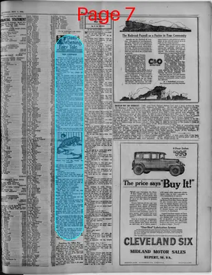 Page thumbnail for The West Virginia News