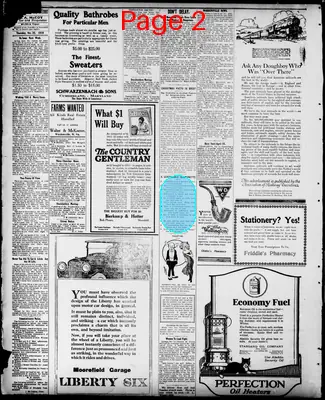 Page thumbnail for The Moorefield Examiner