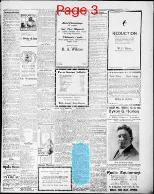 Page thumbnail for The Moorefield Examiner