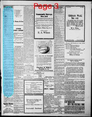 Page thumbnail for The Moorefield Examiner