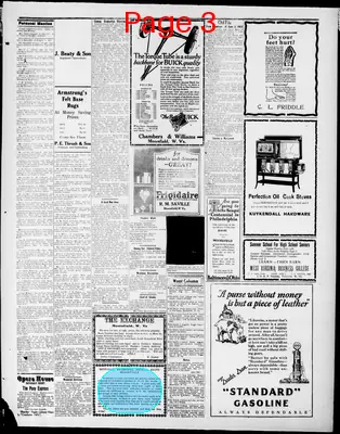 Page thumbnail for The Moorefield Examiner